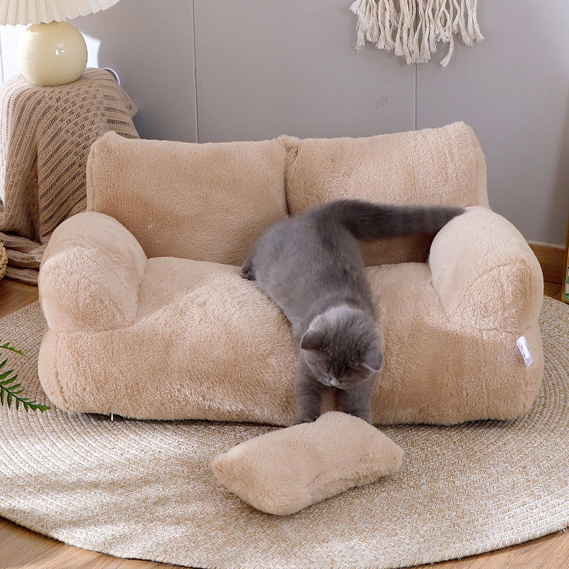 Luxury cat sofa best sale