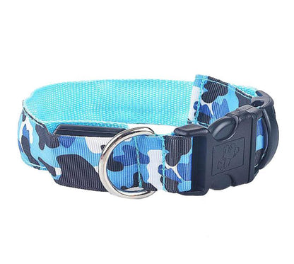 Camouflage luminous collar