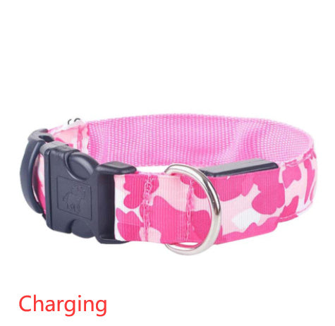 Camouflage luminous collar