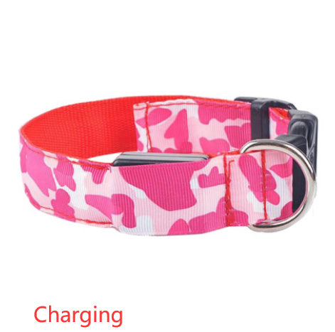 Camouflage luminous collar