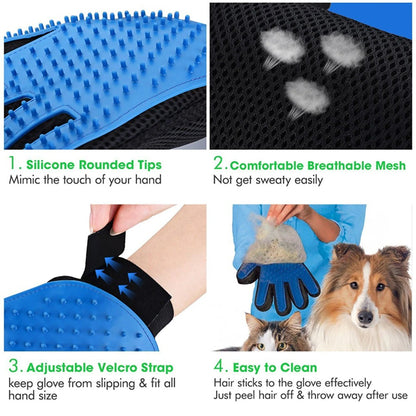 Massage Cleaning Glove For Cats and Dogs