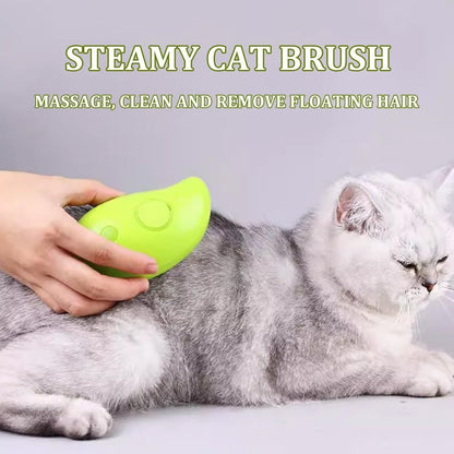 Cat steam brush