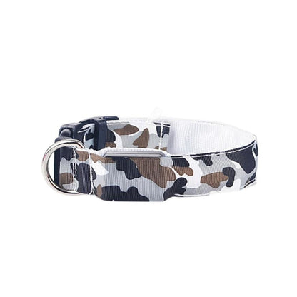 Camouflage luminous collar