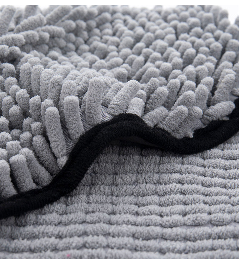 Bathrobe Microfiber Bath Towels Quick-Drying